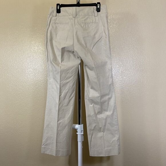 Gap Stretch Straight Leg Ankle Cut Dress Pants Women's Size 8 Tan New With Tags - Picture 2 of 14